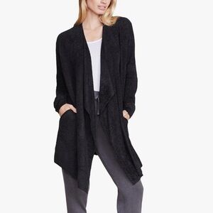 NWOT Barefoot Dreams Cozy Chic Lite Black Island  Wrap Size XS